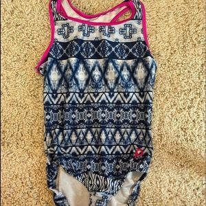 plum practice wear gymnastics leotard